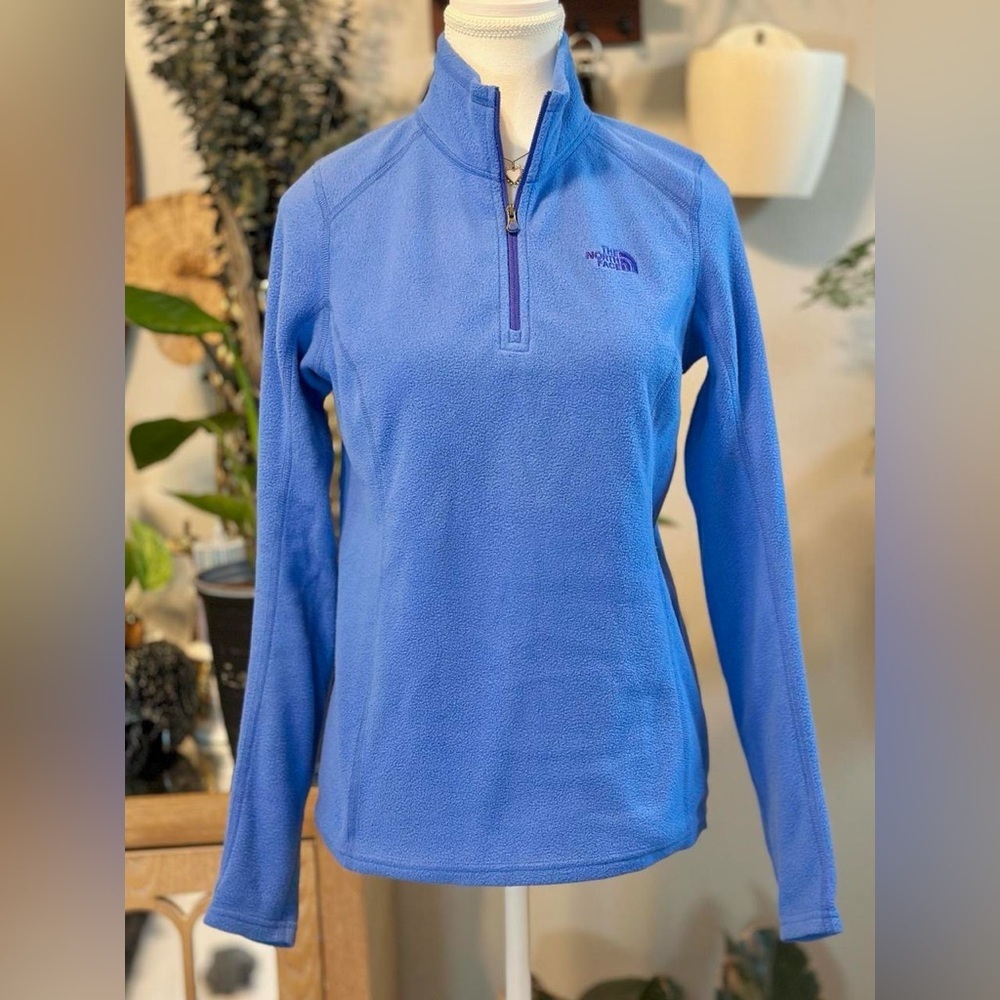 The North Face Quarter-Zip Fleece Pullover – Women’s Blue
